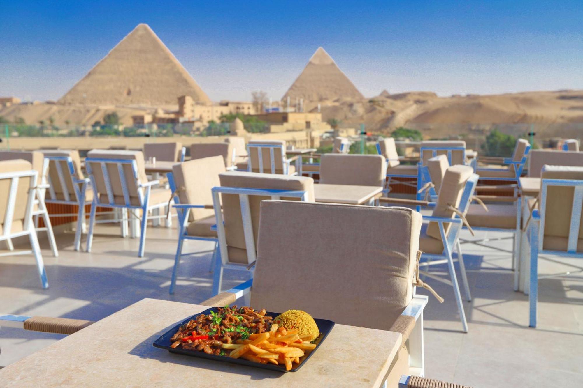 Gaia Pyramids Hotel Kafrat al Jabal Luaran gambar