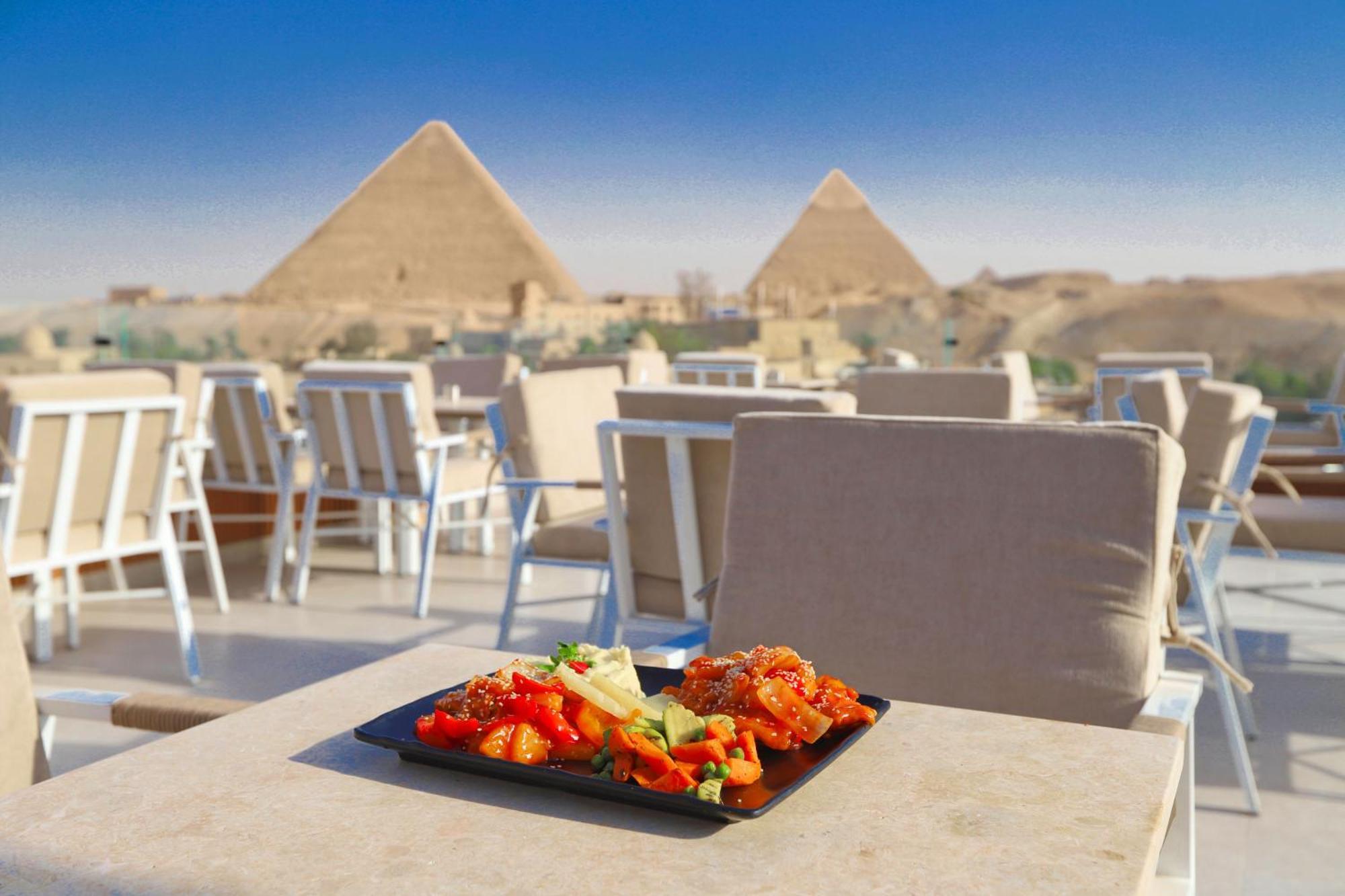 Gaia Pyramids Hotel Kafrat al Jabal Luaran gambar