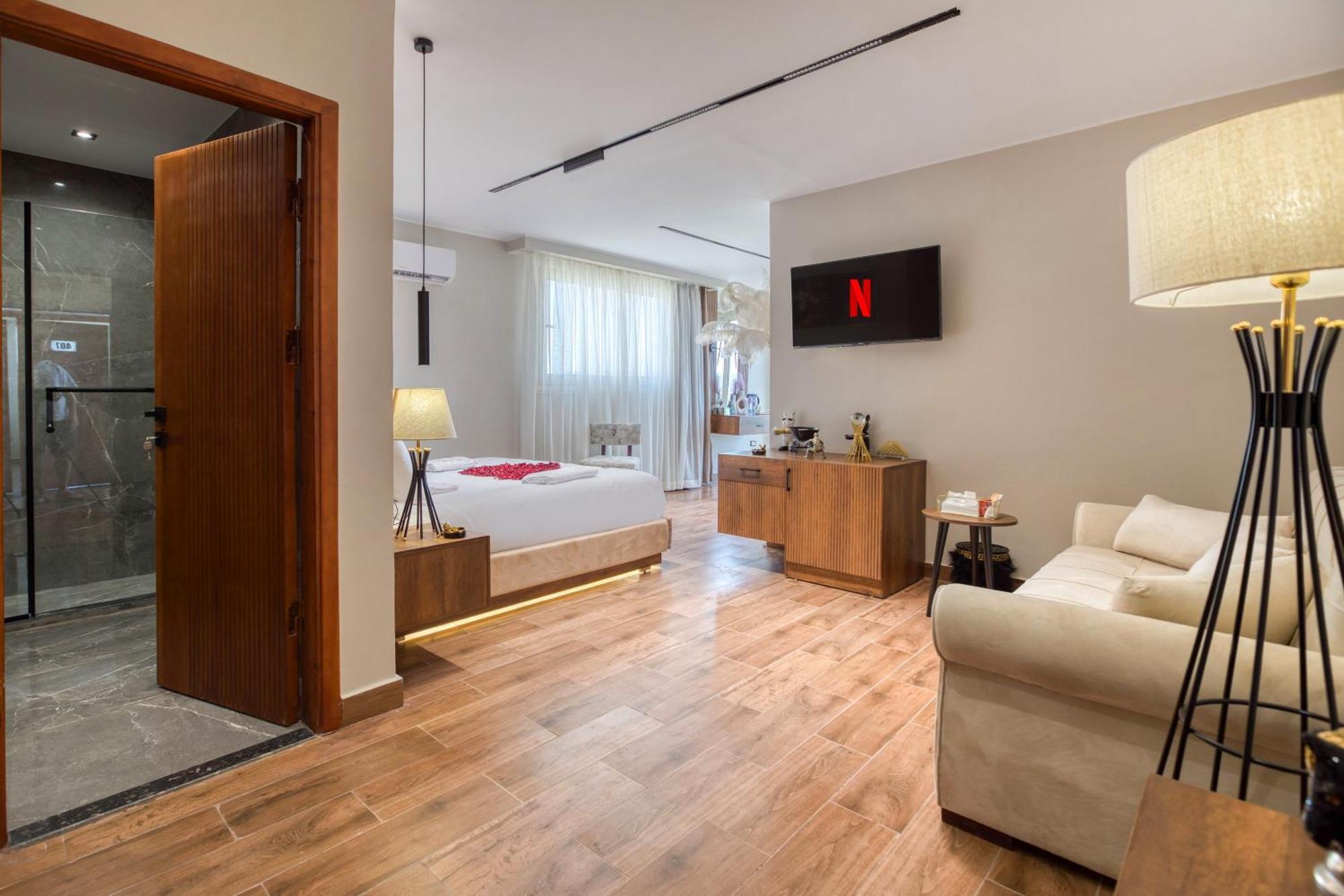 Gaia Pyramids Hotel Kafrat al Jabal Luaran gambar