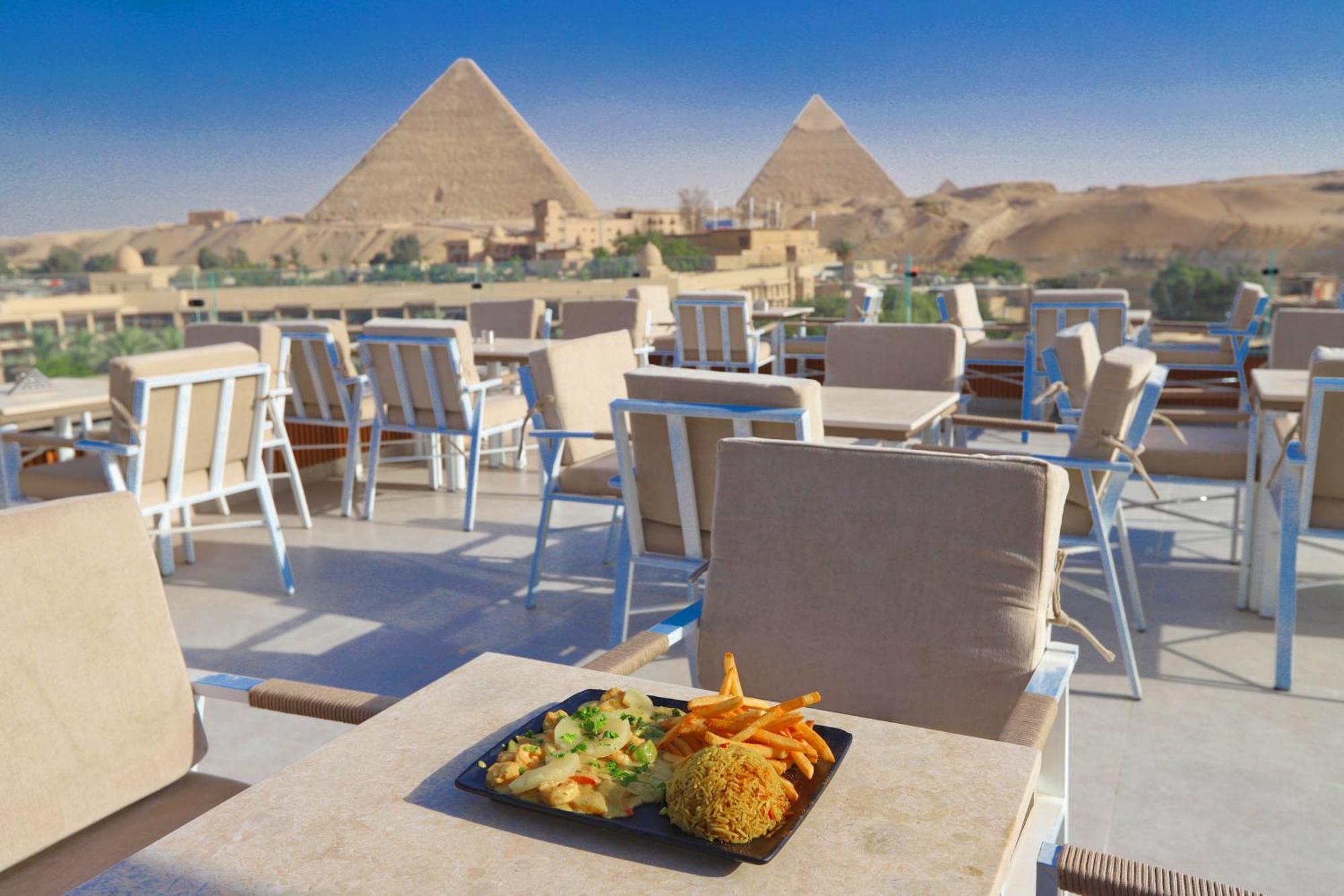 Gaia Pyramids Hotel Kafrat al Jabal Luaran gambar