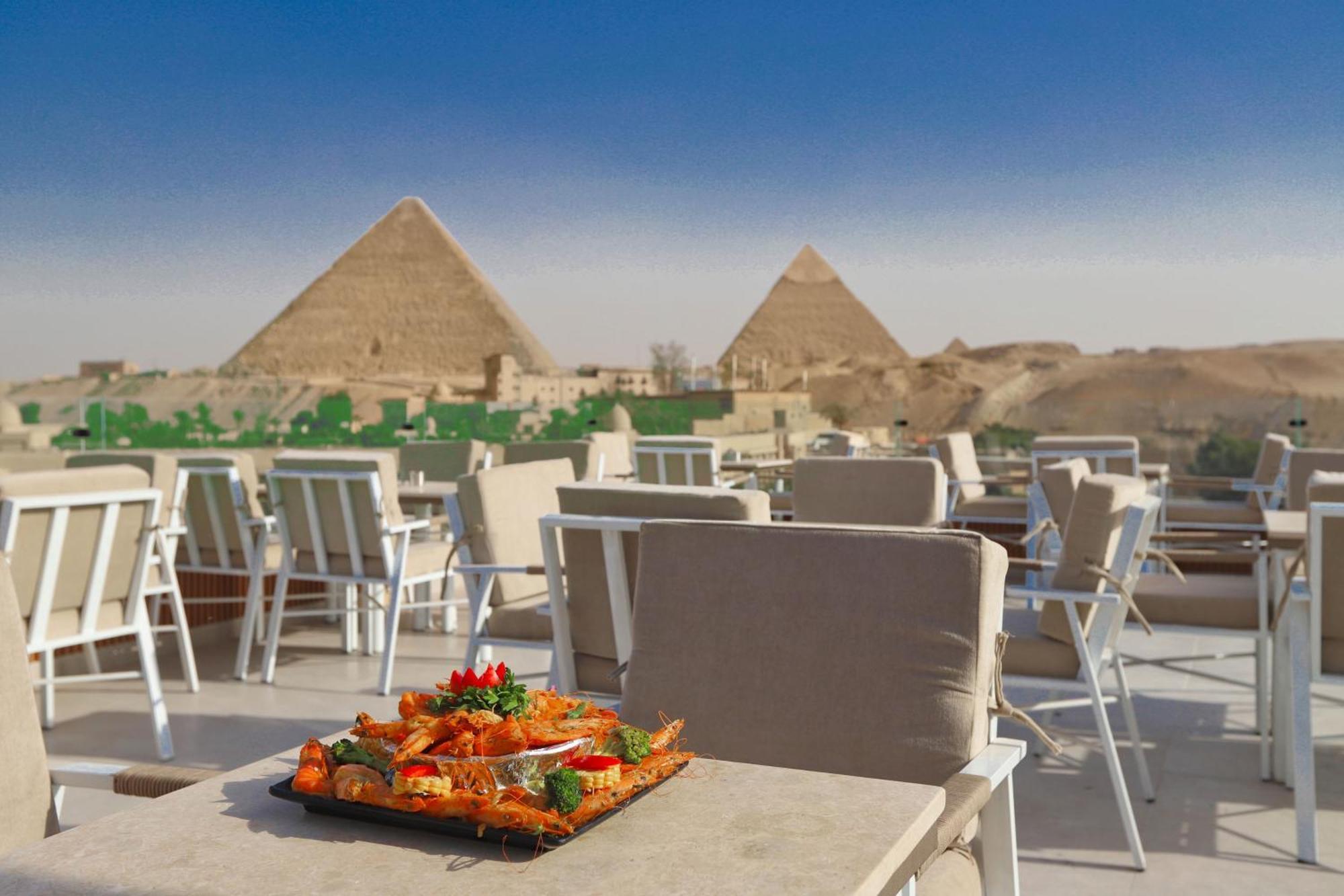 Gaia Pyramids Hotel Kafrat al Jabal Luaran gambar