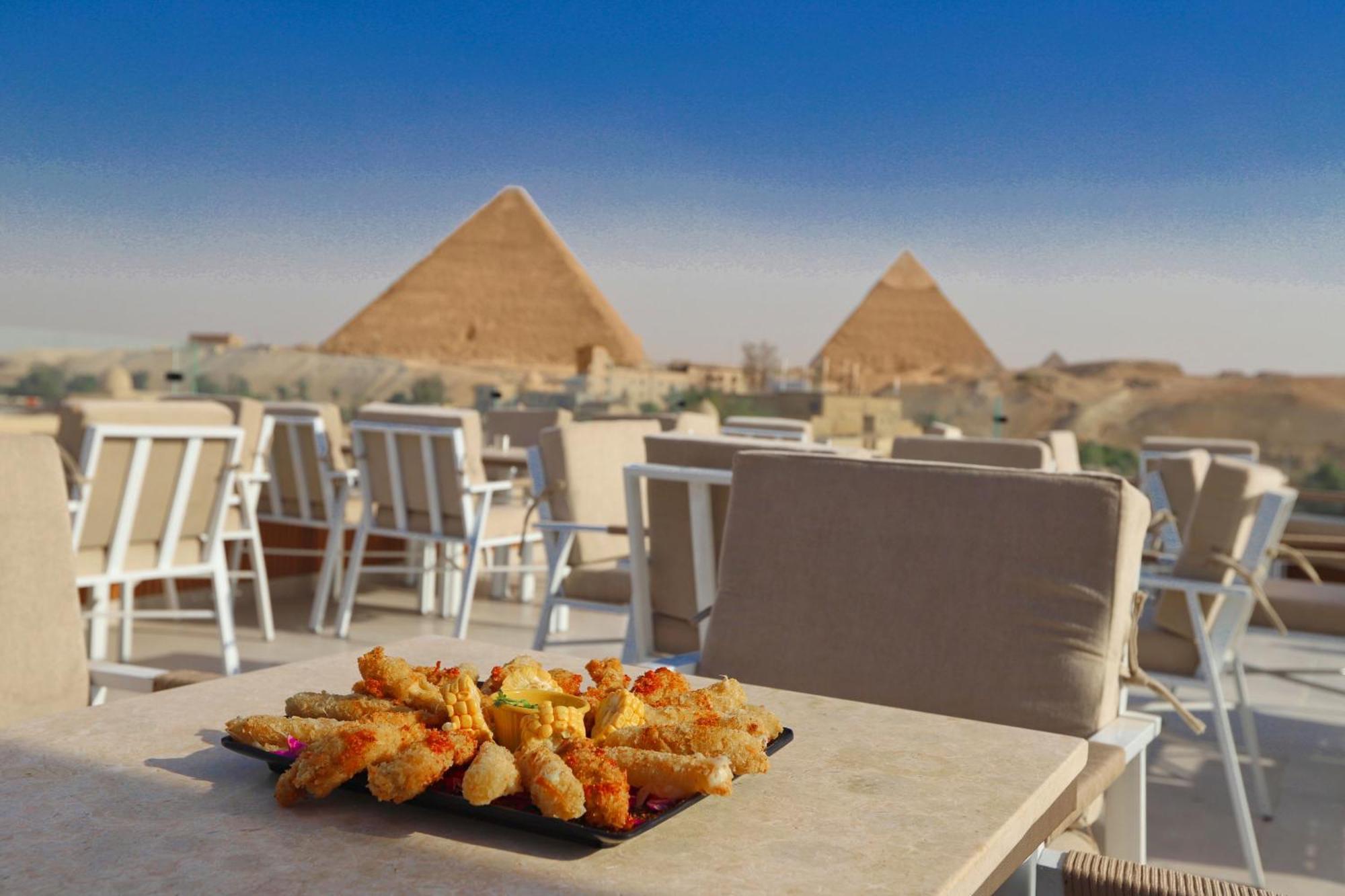 Gaia Pyramids Hotel Kafrat al Jabal Luaran gambar