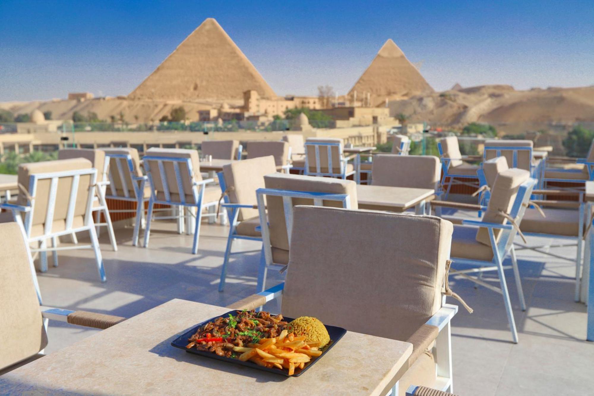 Gaia Pyramids Hotel Kafrat al Jabal Luaran gambar
