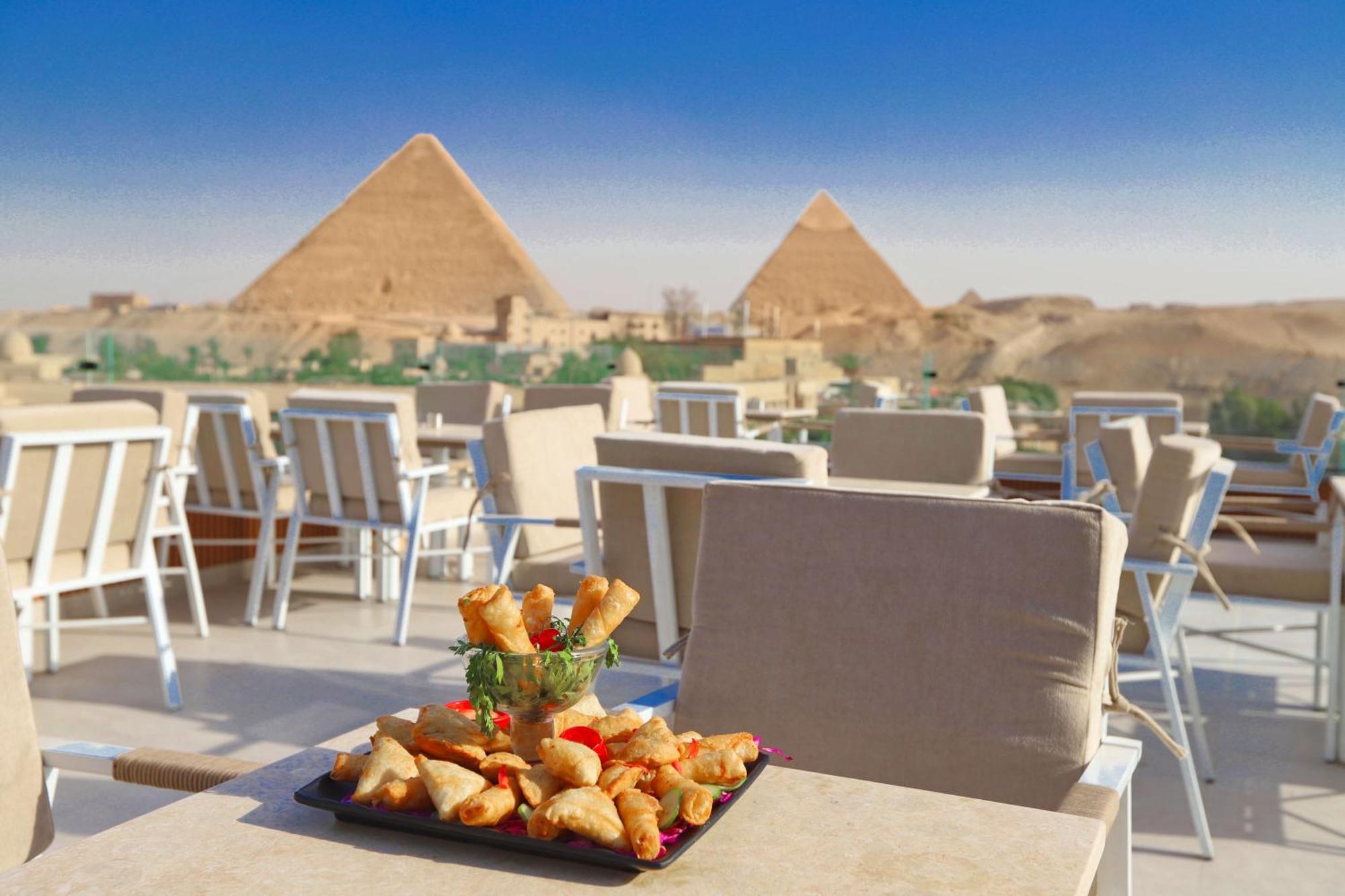 Gaia Pyramids Hotel Kafrat al Jabal Luaran gambar