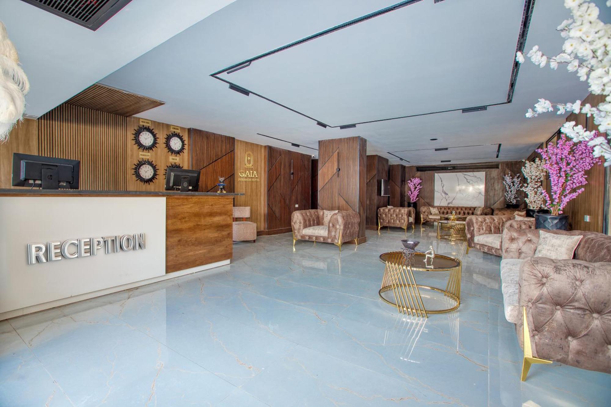 Gaia Pyramids Hotel Kafrat al Jabal Luaran gambar