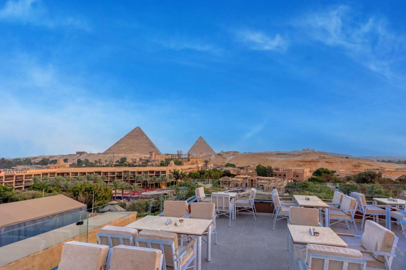 Gaia Pyramids Hotel Kafrat al Jabal Luaran gambar