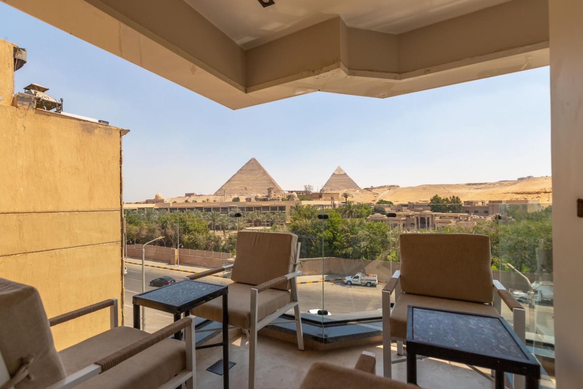 Gaia Pyramids Hotel Kafrat al Jabal Luaran gambar