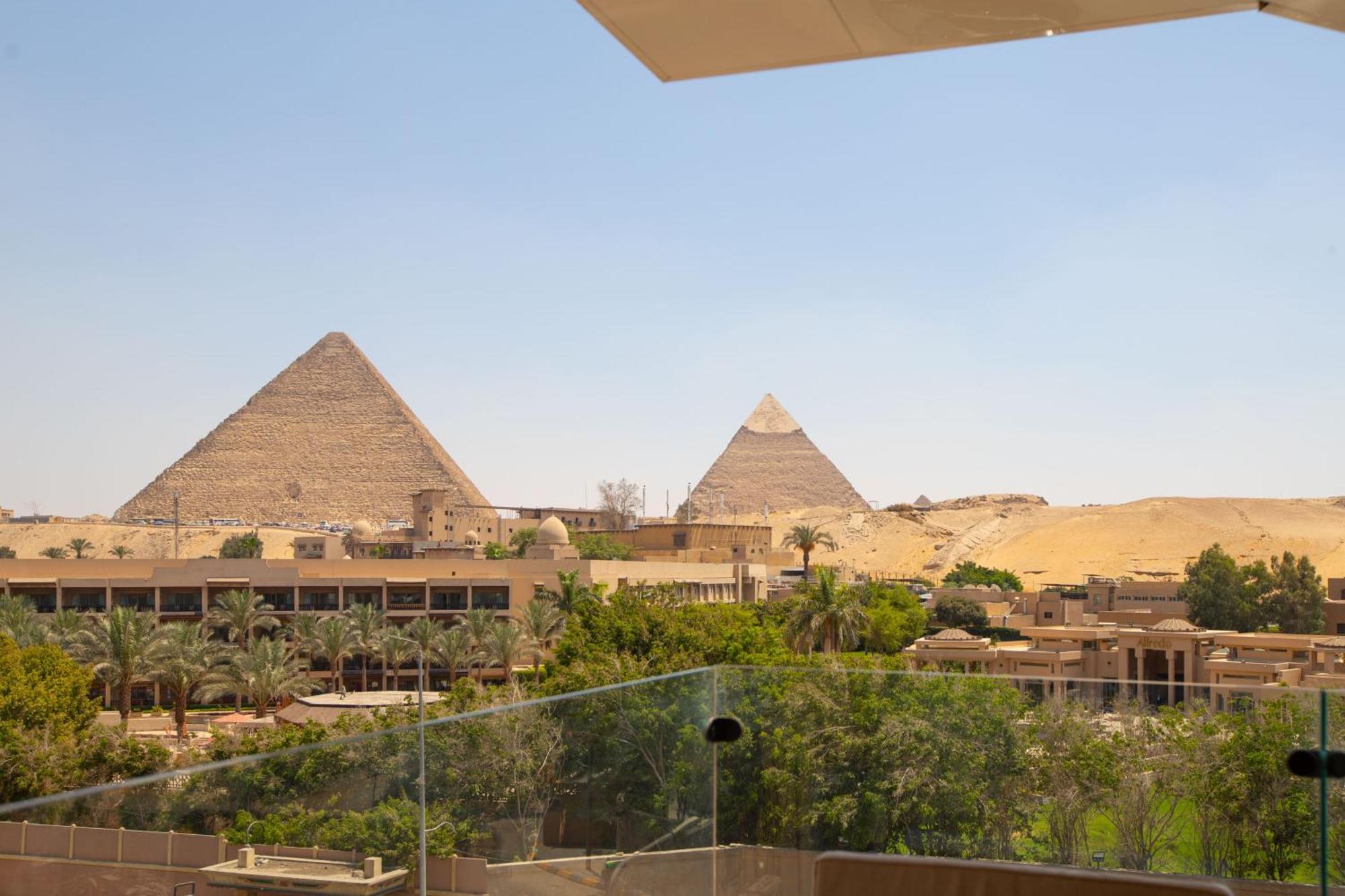 Gaia Pyramids Hotel Kafrat al Jabal Luaran gambar