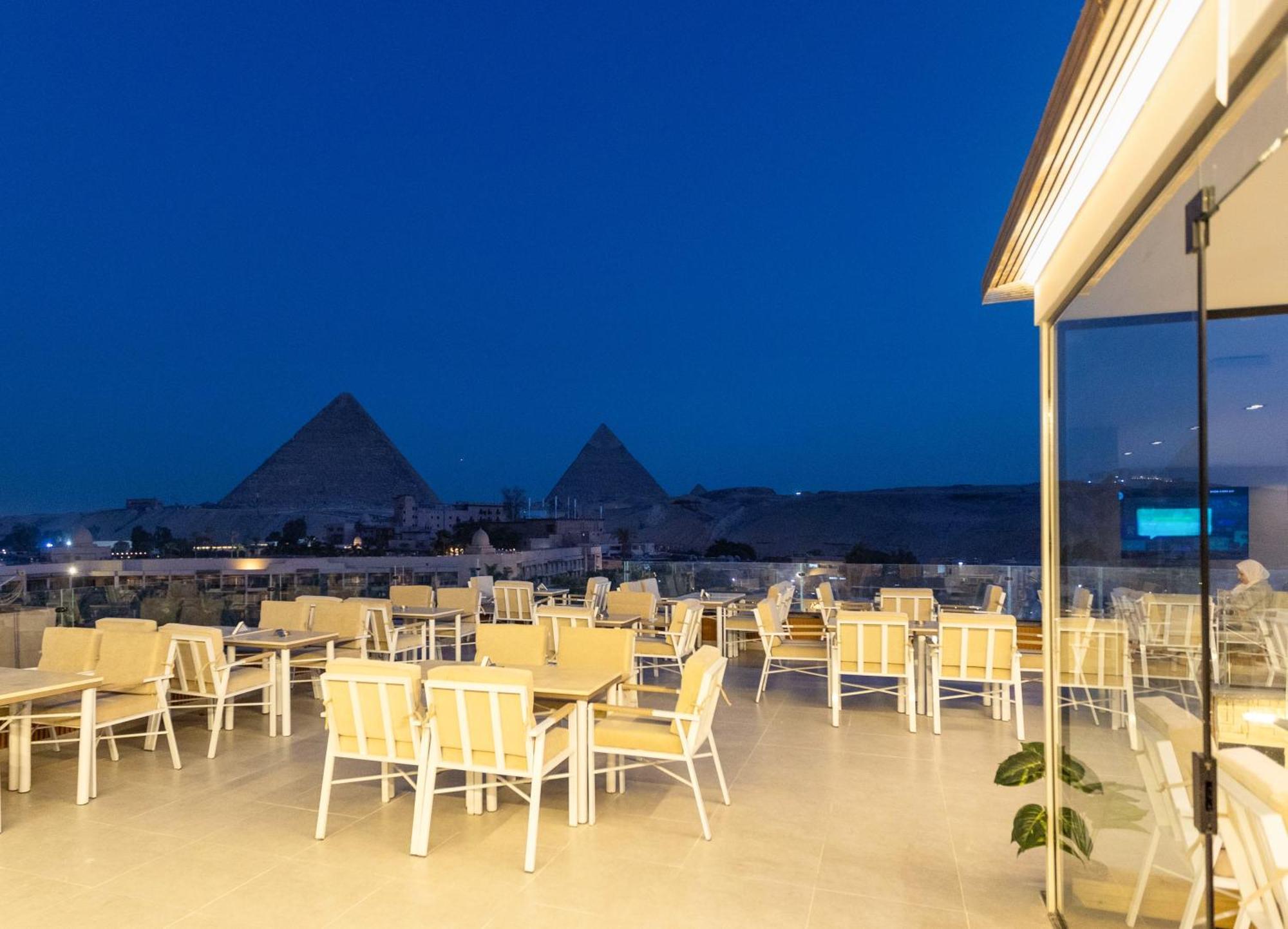 Gaia Pyramids Hotel Kafrat al Jabal Luaran gambar