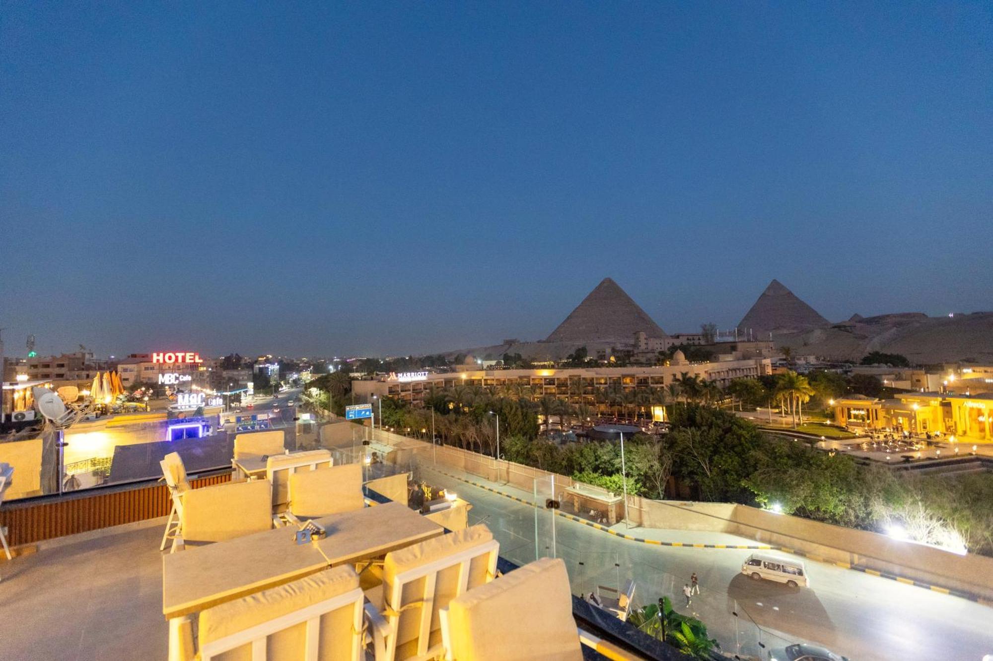 Gaia Pyramids Hotel Kafrat al Jabal Luaran gambar