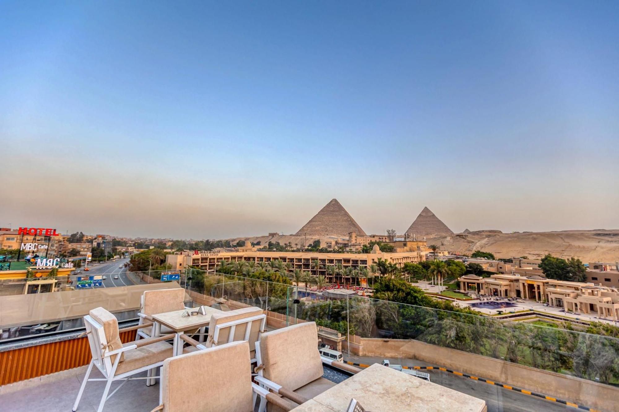 Gaia Pyramids Hotel Kafrat al Jabal Luaran gambar